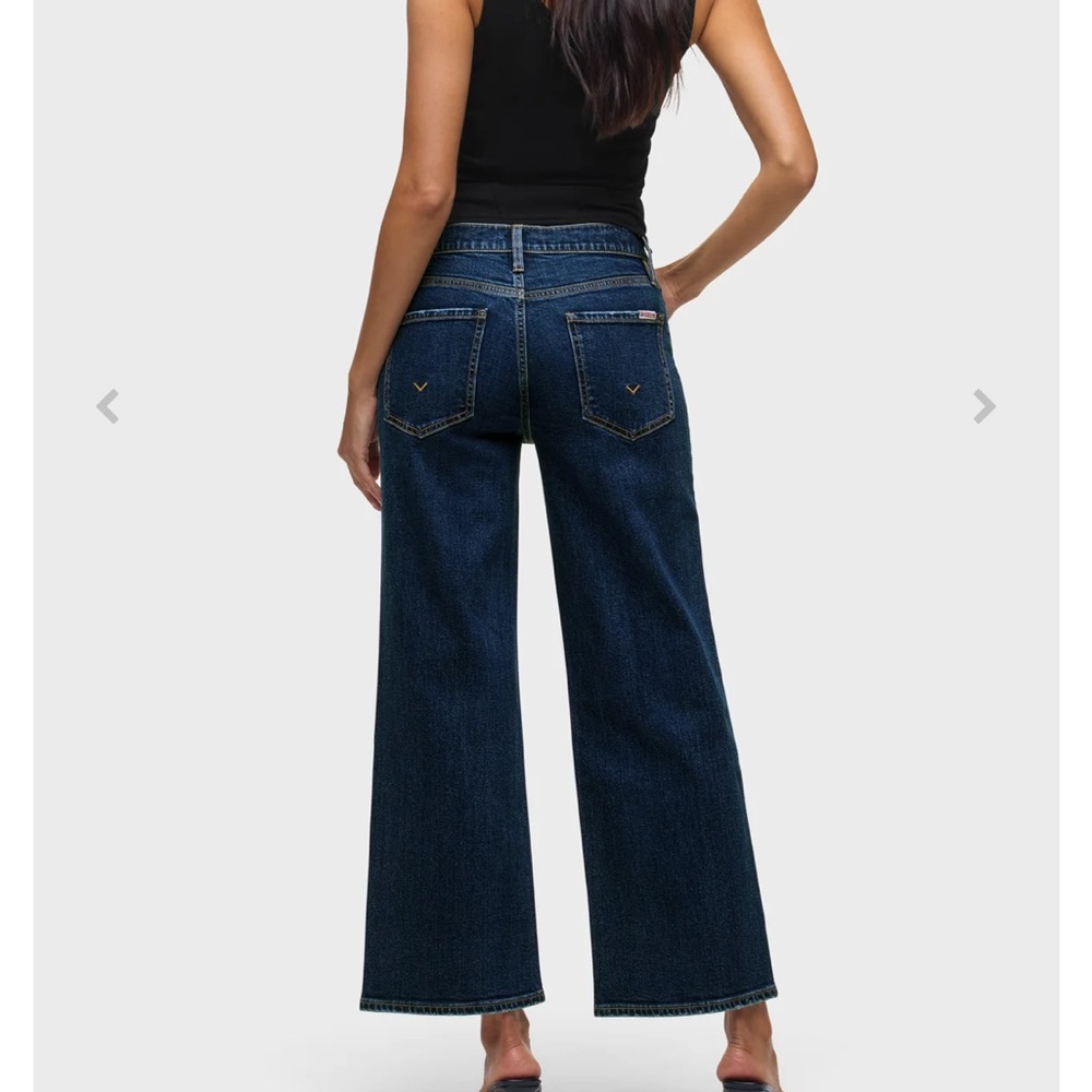 NWT Hudson Jeans Rosalie High-Rise Wide-Leg Ankle Jeans - Picture 2 of 12